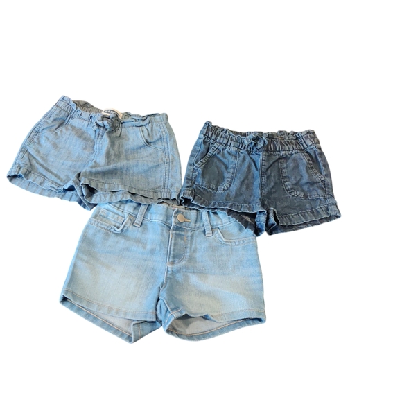 Girls Shorts Size 3T Jean Shorts Toddler Bottoms - Picture 1 of 7